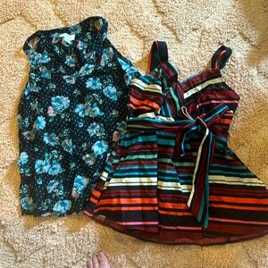 Set of 2 Motherhood Maternity Small Tank Tops